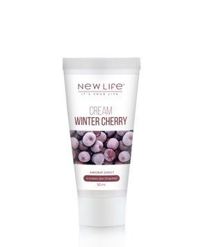 Крем Зимова вишня Winter Cherry - живить, захищає від вітру та морозу шкіру обличчя, запобігає лущенню, 50 ml  4820197802418 фото